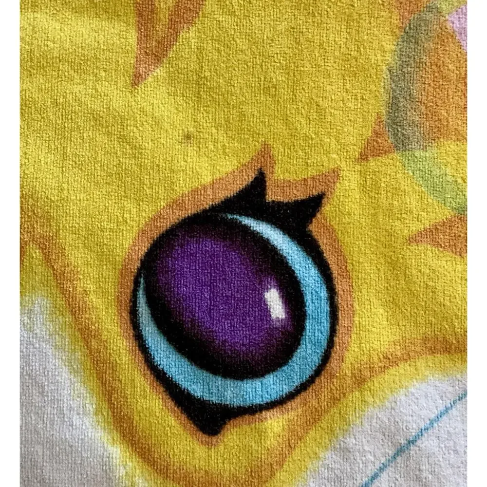 Vintage 1990’s Lisa Frank Kitty Cat With Bubbles Beach Towel - 57”L x 29”W